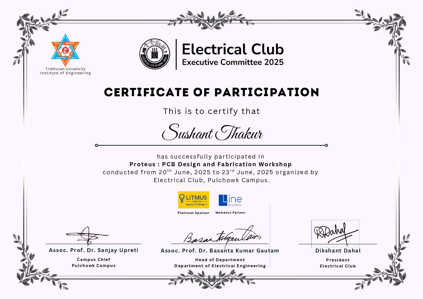 Proteus: PCB Design and Fabrication Workshop